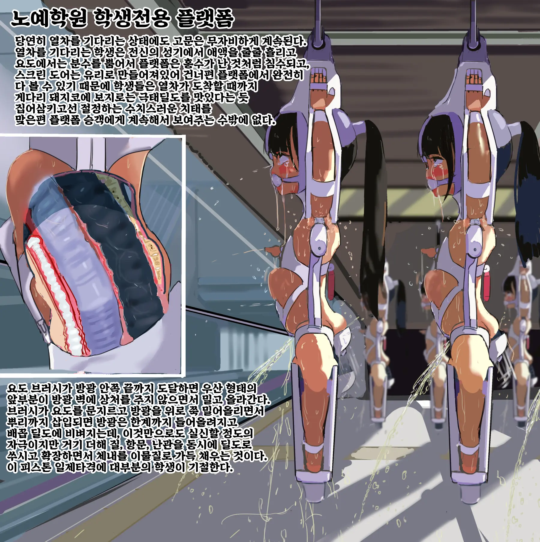 Dorei Ojou-Sama Zenana Acme Choukyou Gakuen | 노예아가씨 전구멍절정조교학원